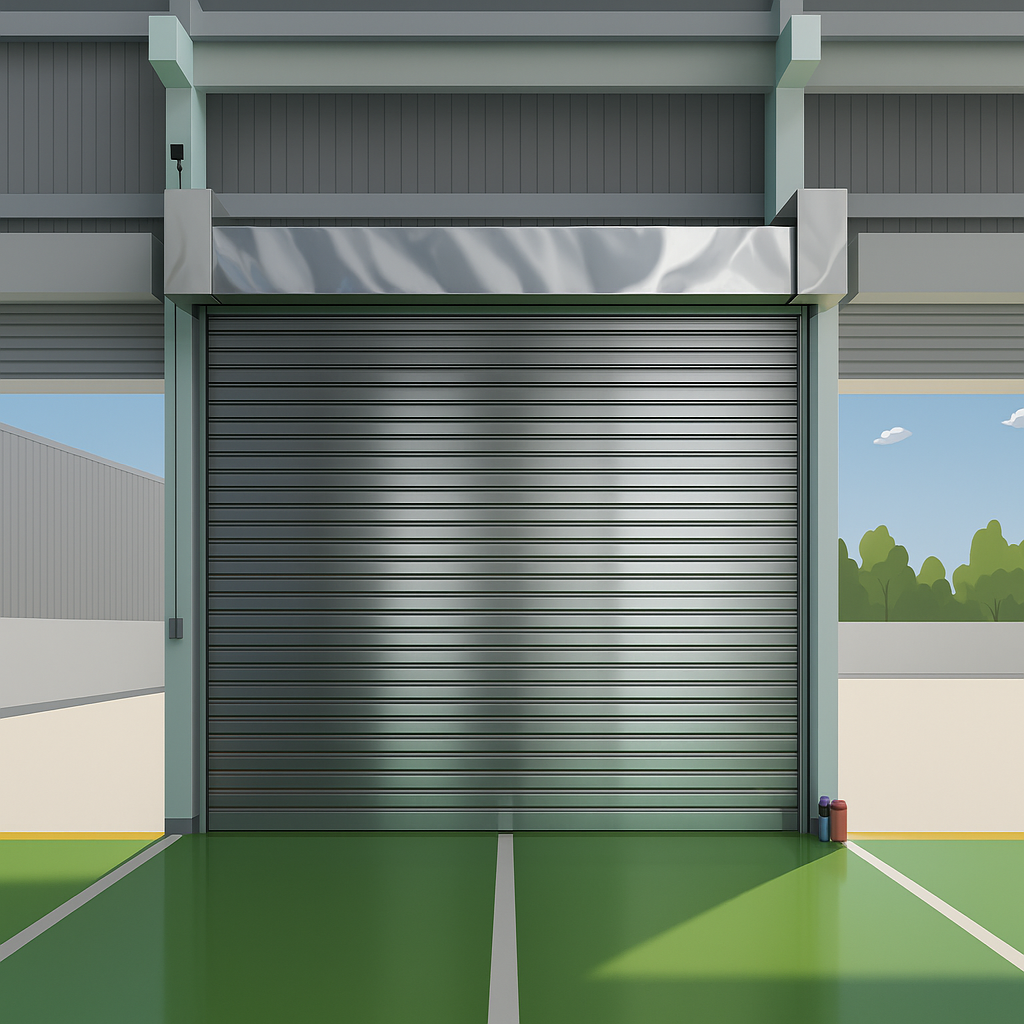 Stainless Rolling Shutter Door